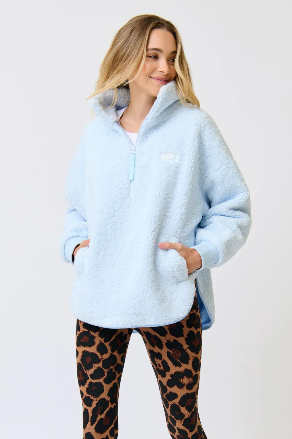 Cartel & Willow - Justina Pullover - Ice Blue - Image 3
