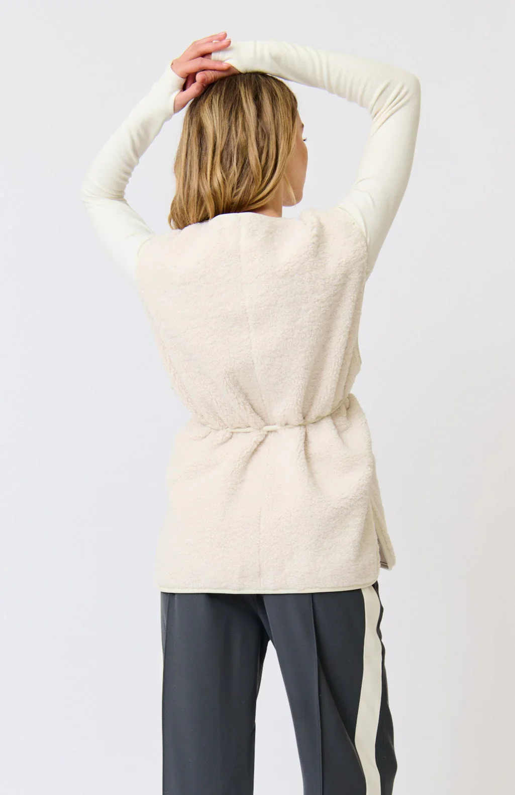 Cartel & Willow - Luka Vest - Cream - Image 4