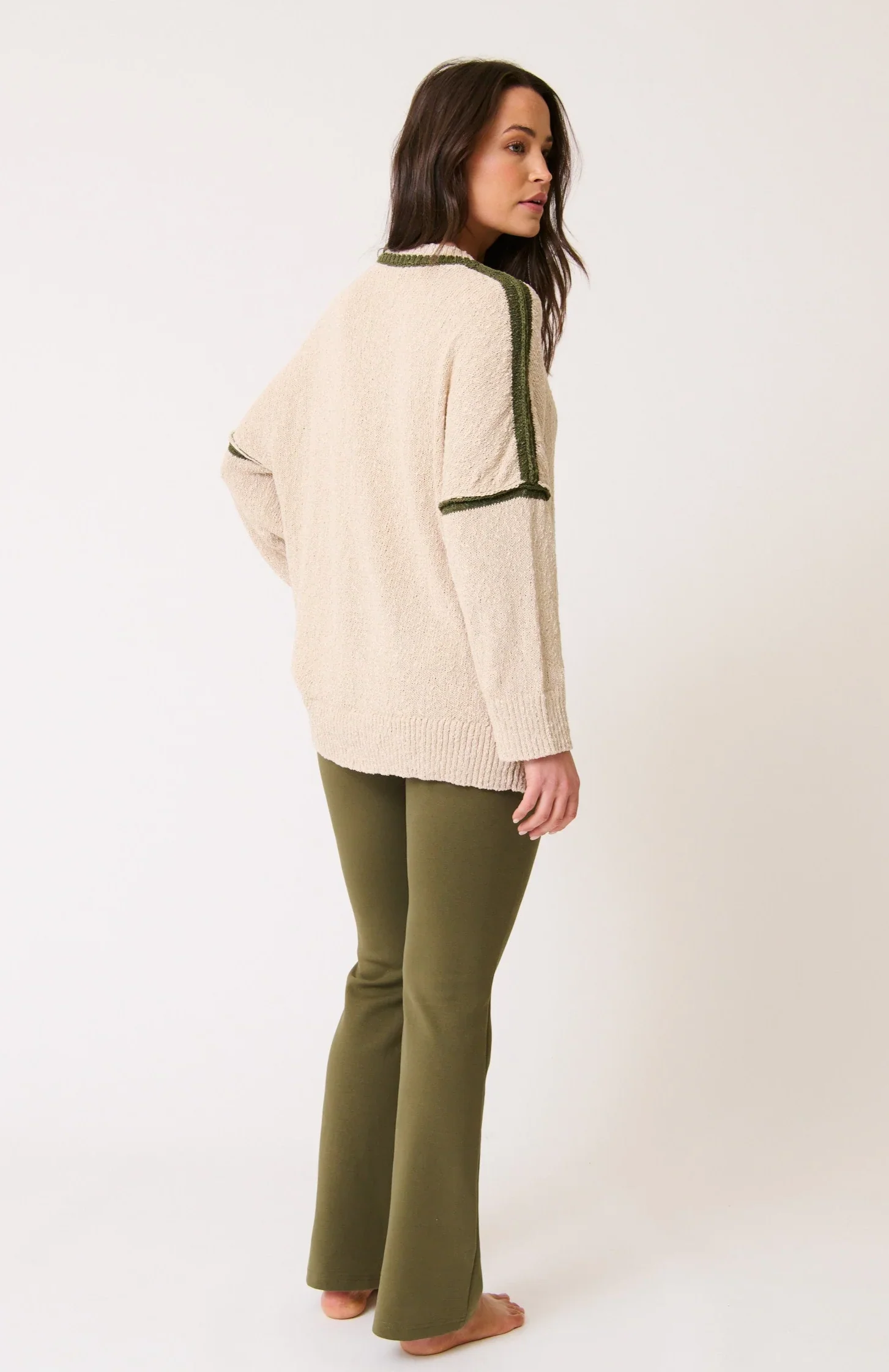 Cartel & Willow - Maeve Knit Sweater - Cream - Image 3