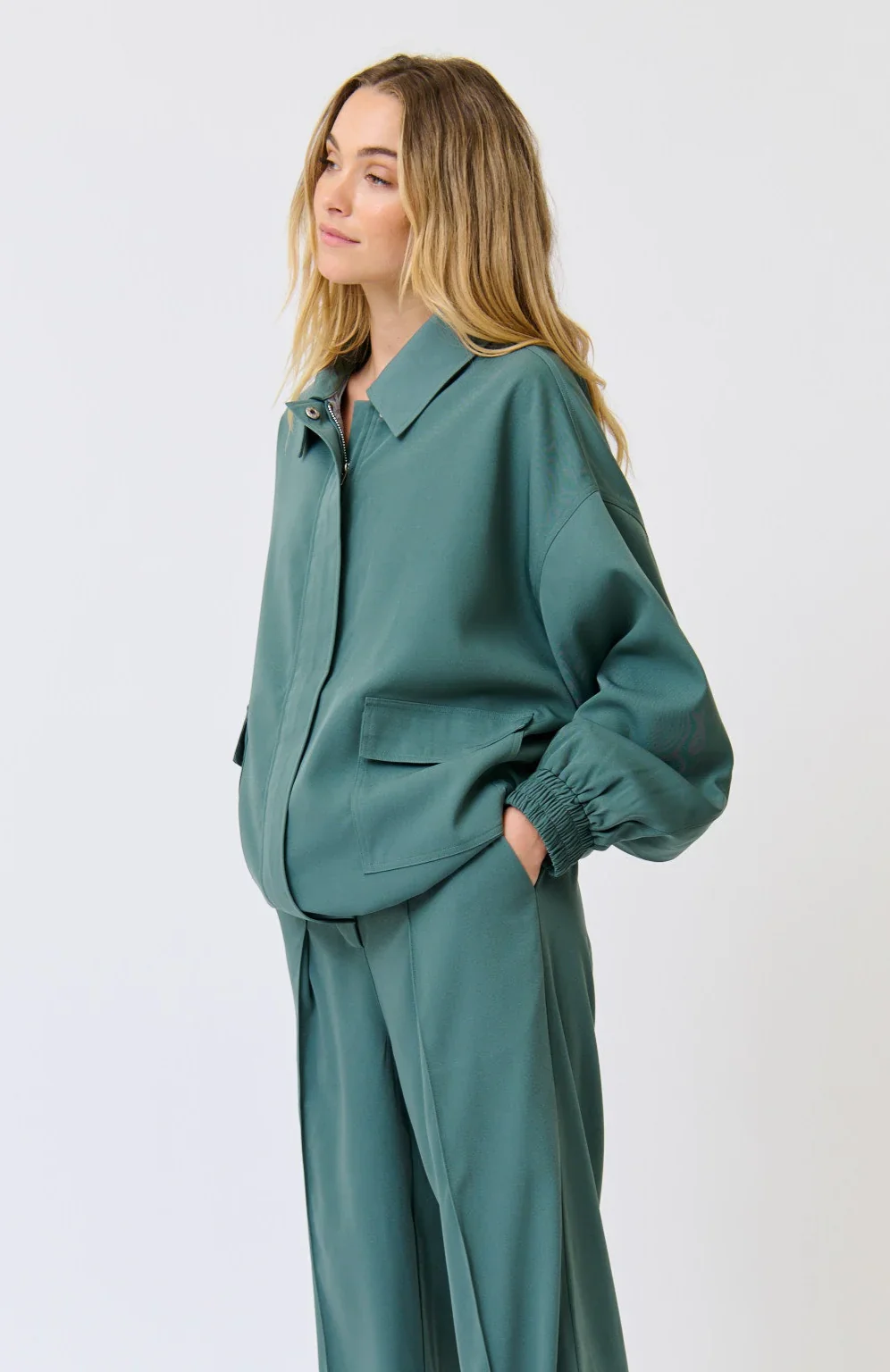 Cartel & Willow - Willa Jacket - Alpine Mist - Image 3