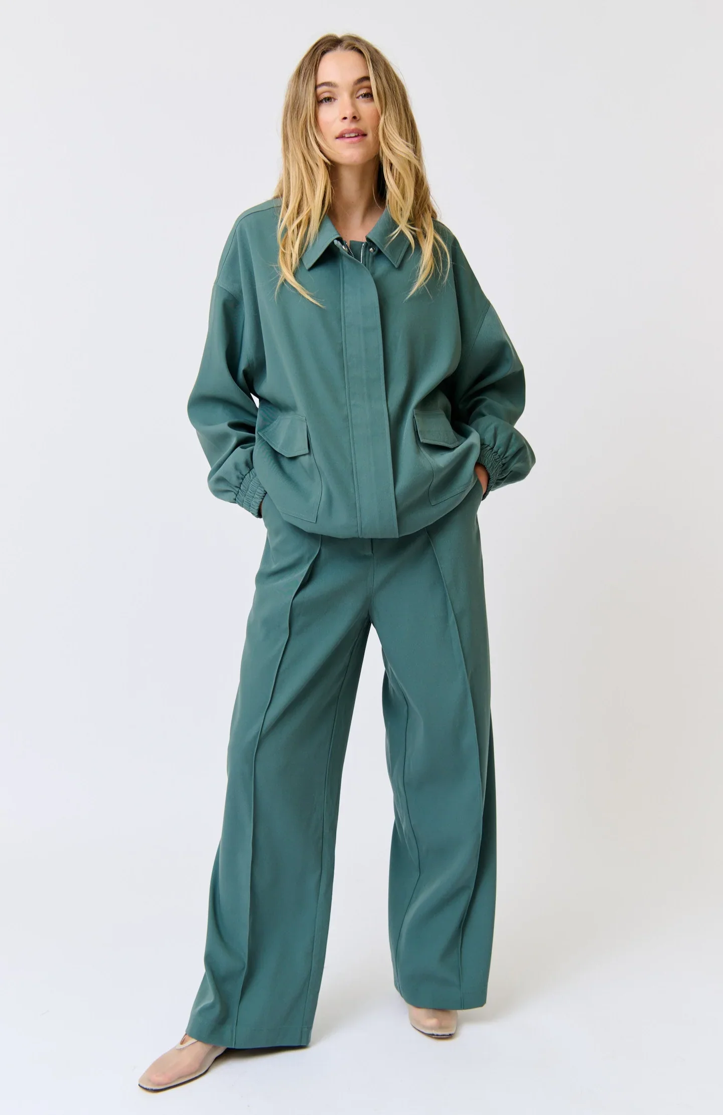 Cartel & Willow - Willa Jacket - Alpine Mist - Image 4