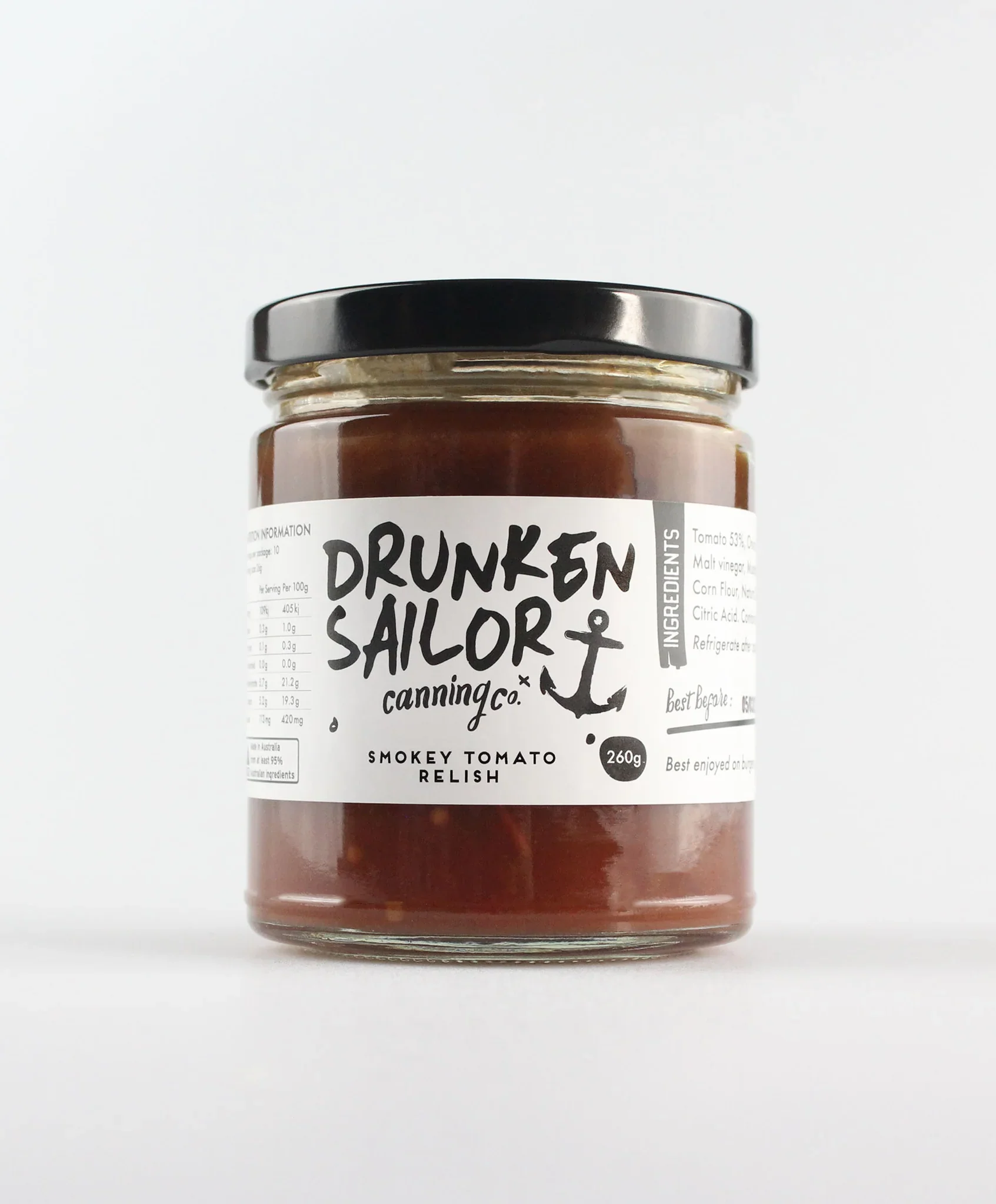 Drunken Sailor - Smokey Tomato Relish - 260g - Image 5