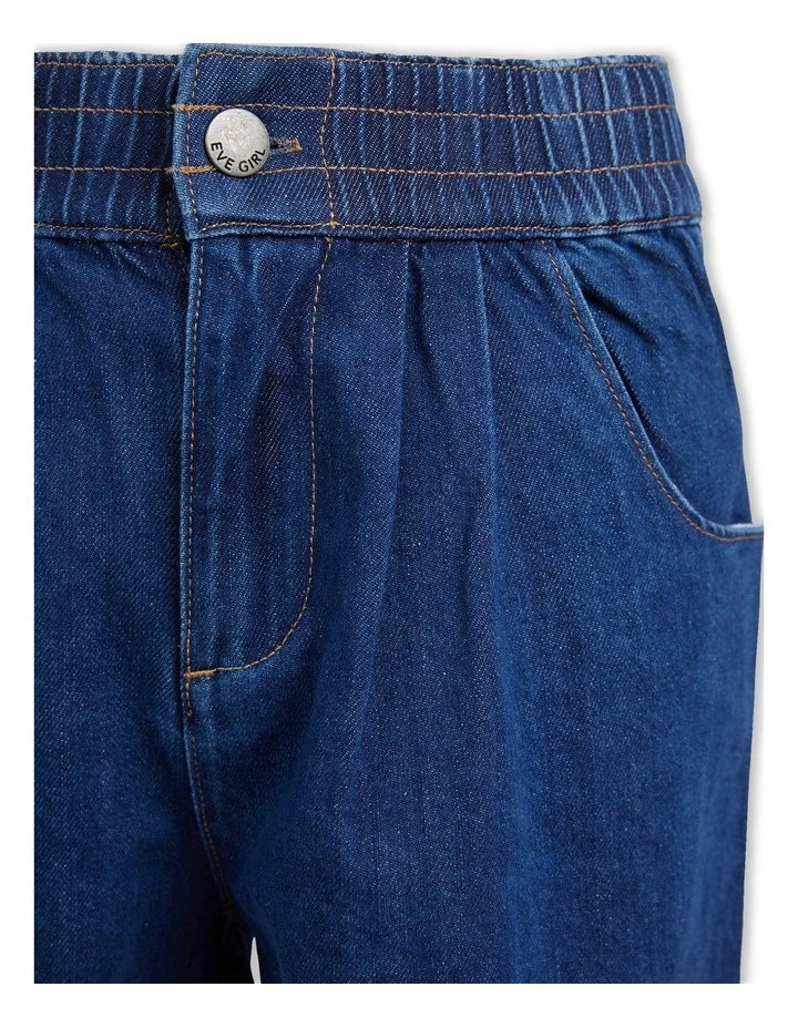 Eve Girl - Raya Short - Denim - Kids Size 8-16 - Image 3