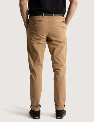 Mr Simple - Maxwell Slim Chino - Khaki - Image 3