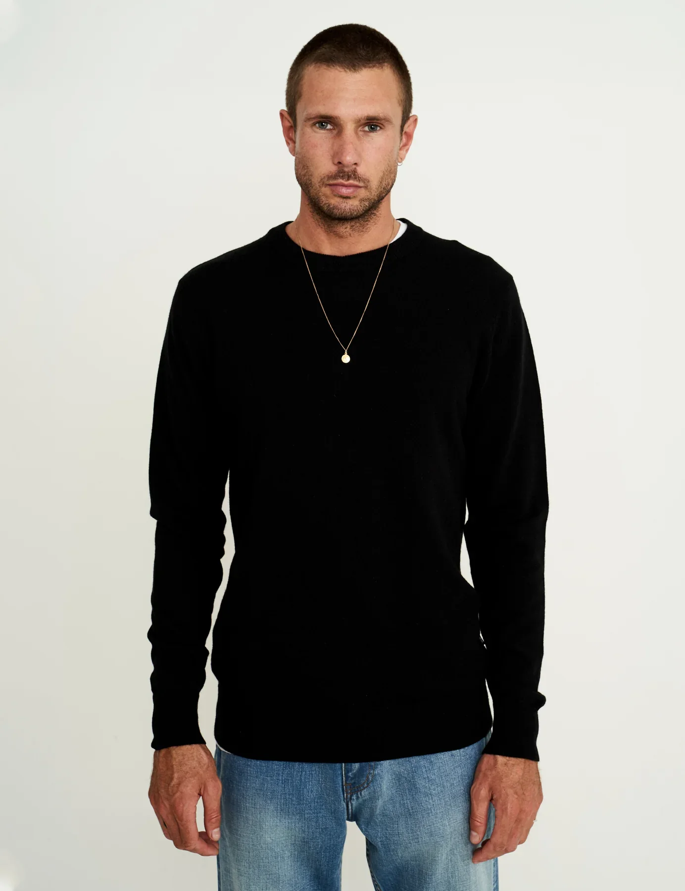 Mr Simple - Recycled Cashmere Standard Knit Jumper - Image 4