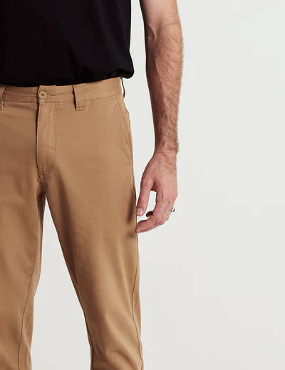 Mr Simple - Wilson Standard Chino - Khaki - Image 3