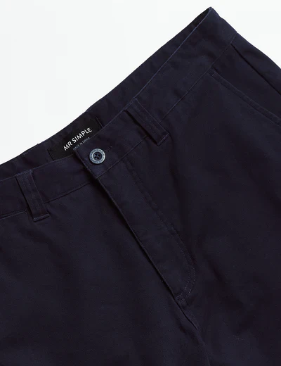 Mr Simple - Wilson Standard Chino - Navy - Image 4