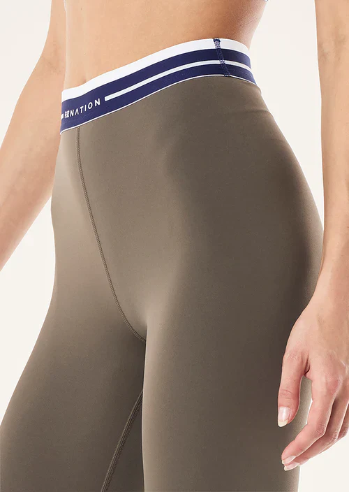 P.E Nation - Avant Full Length Leggings in Major Brown - Image 4