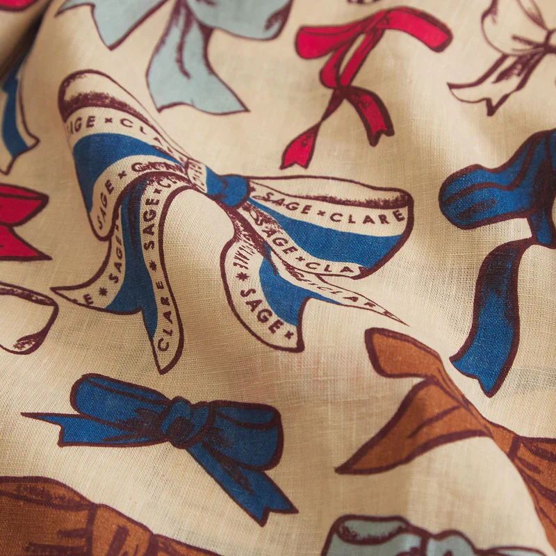 Sage & Clare - Lottie Linen Fitted Sheet - King - Image 4