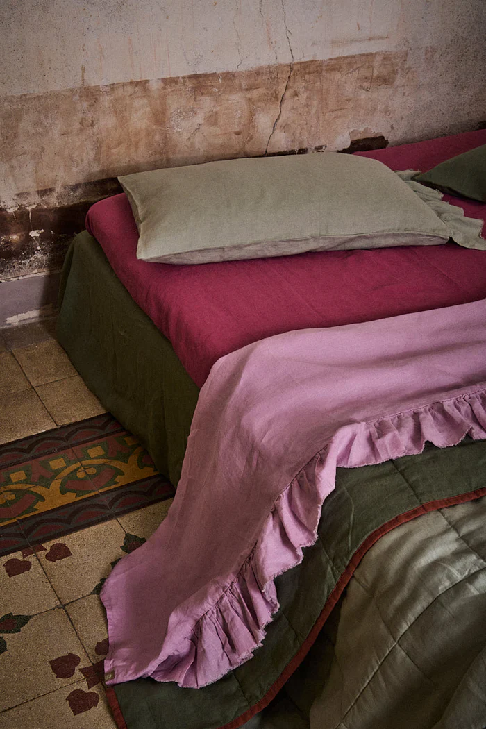 Society of Wanderers - Lilac Flat Sheet - King - Image 3